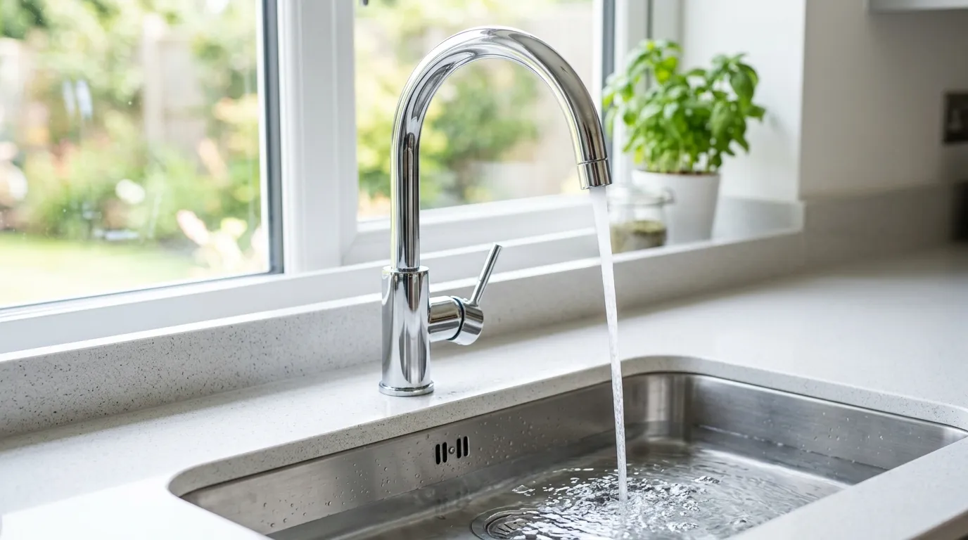 Local Plumbing Master Pros same day plumber fixing a faucet in Gretna, VA